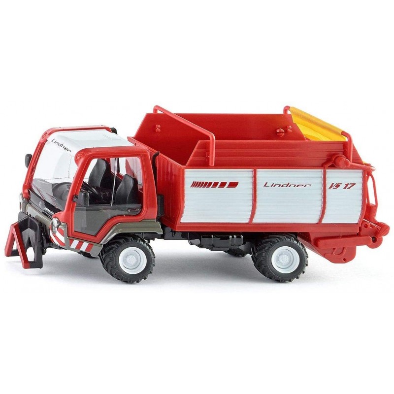 Siku - 3061 - Véhicule miniature - Lindner Unitrac avec wagon de chargement