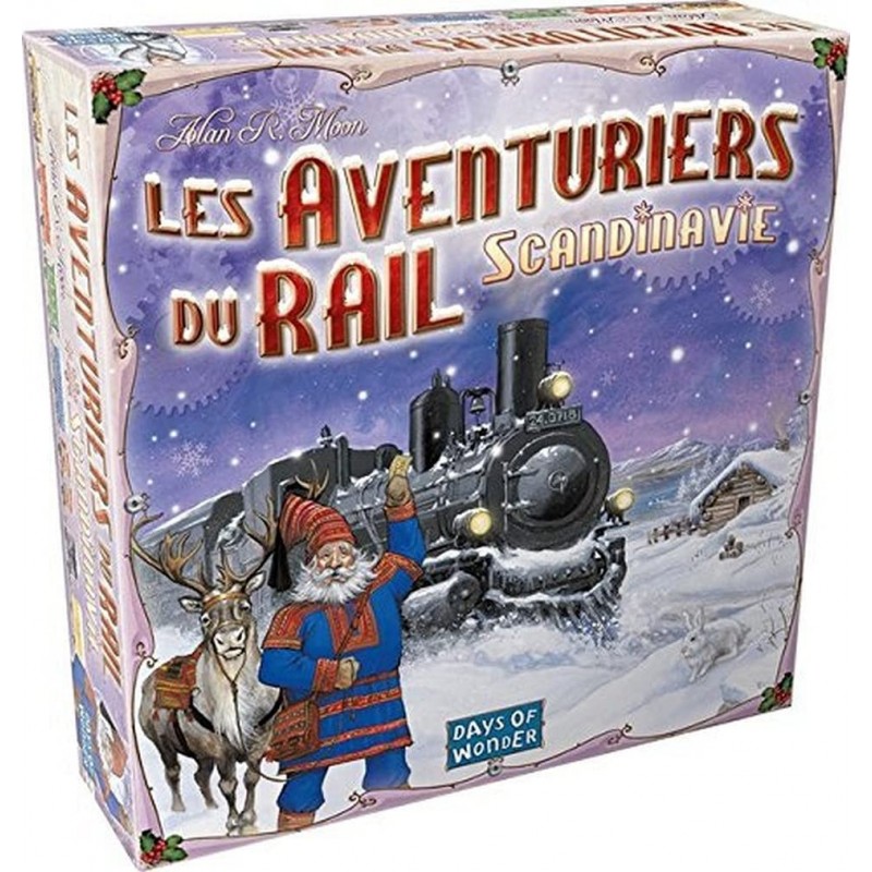 Asmodee - Jeu de société - Les Aventuriers du rail - Scandinavie