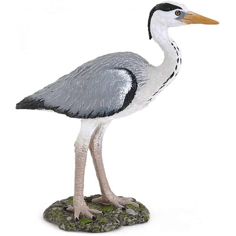 Papo - Figurine - 50274 - La vie sauvage - Héron cendré