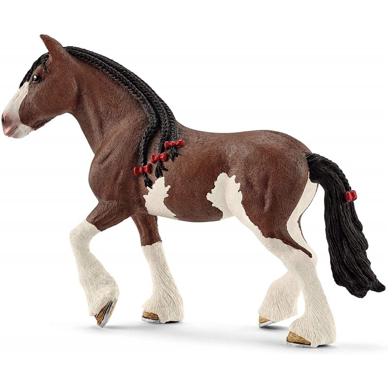 Schleich - 13809 - Horse Club - Jument Clydesdale