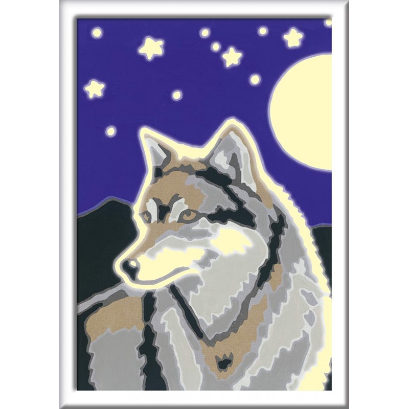 Ravensburger - Numéro d'art - Portrait de loup