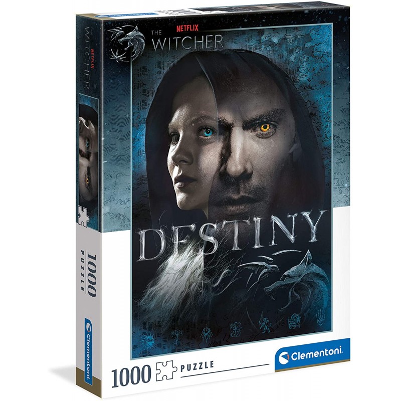 Clementoni - Puzzle 1000 pièces - The Witcher