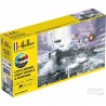 Heller - Maquette - Bateau - Starter Kit - LCVP Landing craft vehicule et personnel - 1:72