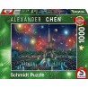 Schmidt - Puzzle 1000 pièces - Feu d'artifice sur la Tour Eiffel