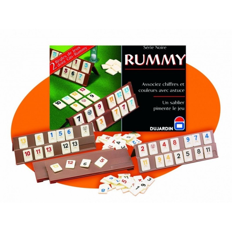 Dujardin - Jeu de société - Jeu de Rummy