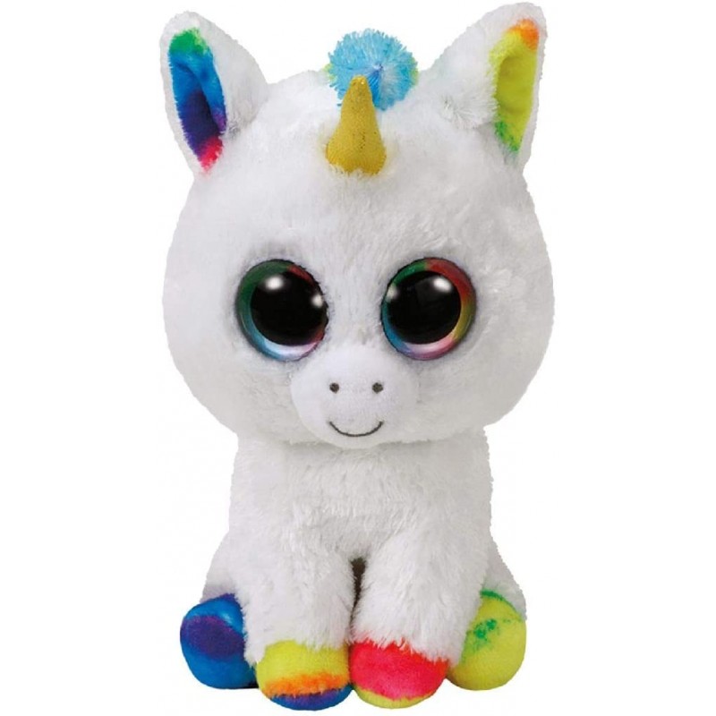 Peluche TY - Peluche 24 cm - Pixy la licorne