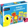 Nathan - Jeu d'apprentissage - Mémo des couleurs