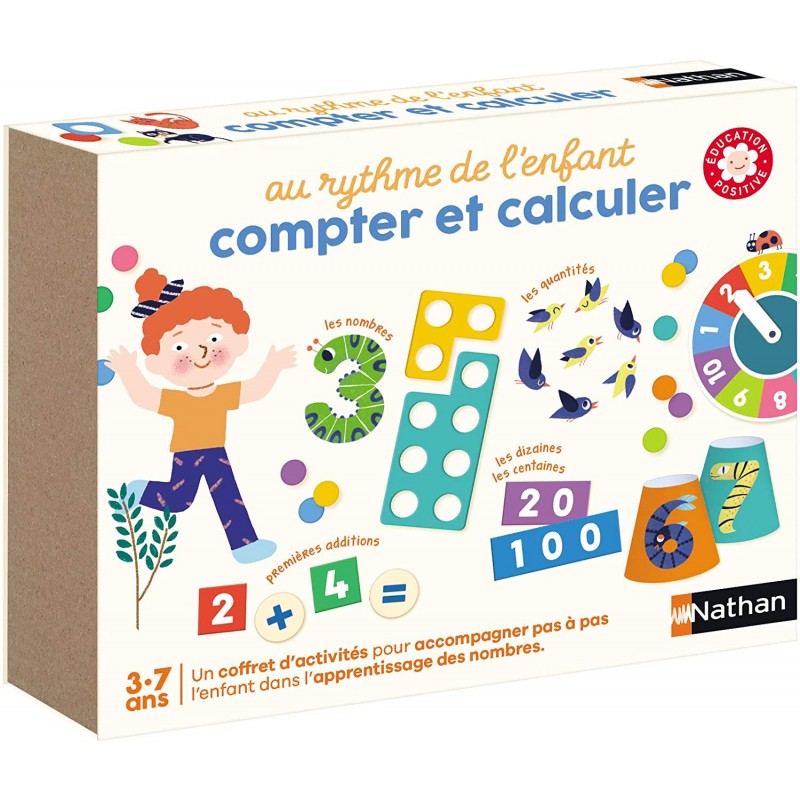 Nathan - Jeu d'apprentissage - Au rythme de l'enfant - Calculer et compter