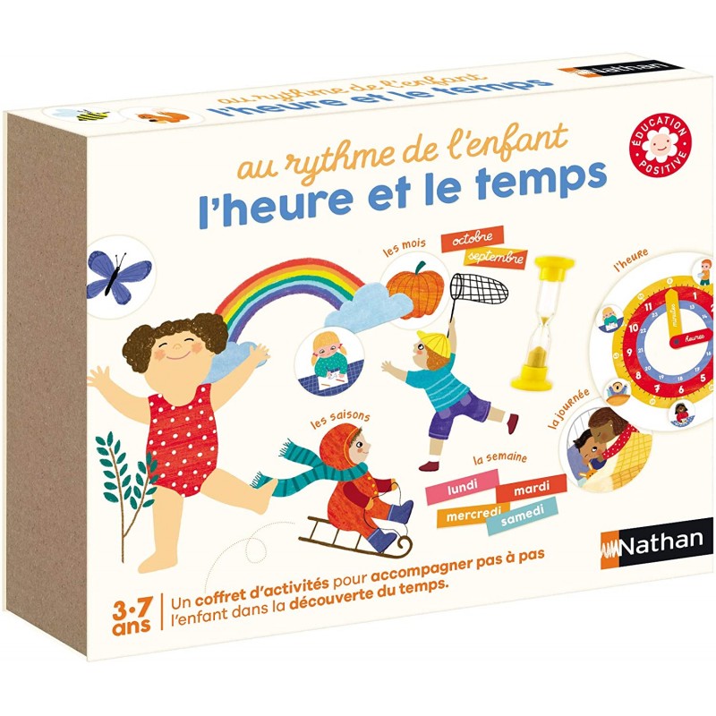 Nathan - Jeu d'apprentissage - Au rythme de l'enfant - L'heure et le temps