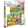 Clementoni - Puzzle 2x20 pièces - Disney Winnie l'Ourson