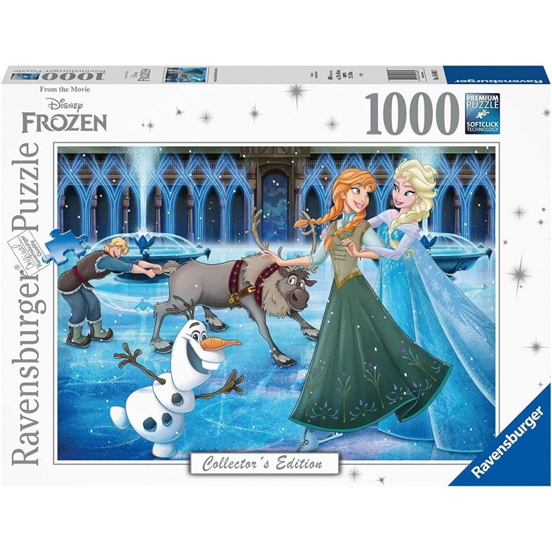 Ravensburger - Puzzle 1000 pièces - La Reine des Neiges Disney