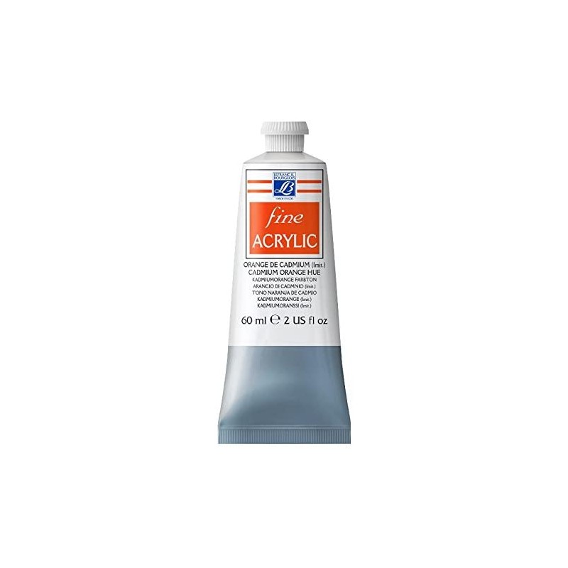 Lefranc Bourgeois - Peinture acrylique - 60ml - Orange cadmium