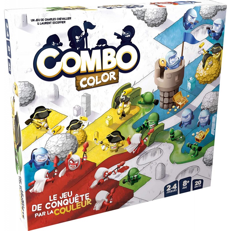 Asmodee - Jeu de société - Combo Color