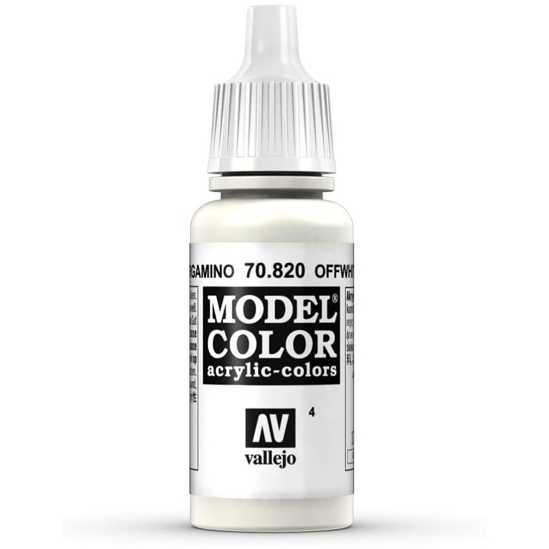 Prince August - Peinture acrylique - 820 - Blanc cassé - 17 ml