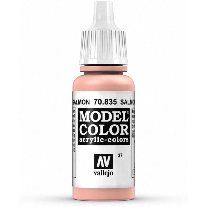 Prince August - Peinture acrylique - 835 - Saumon rose - 17 ml