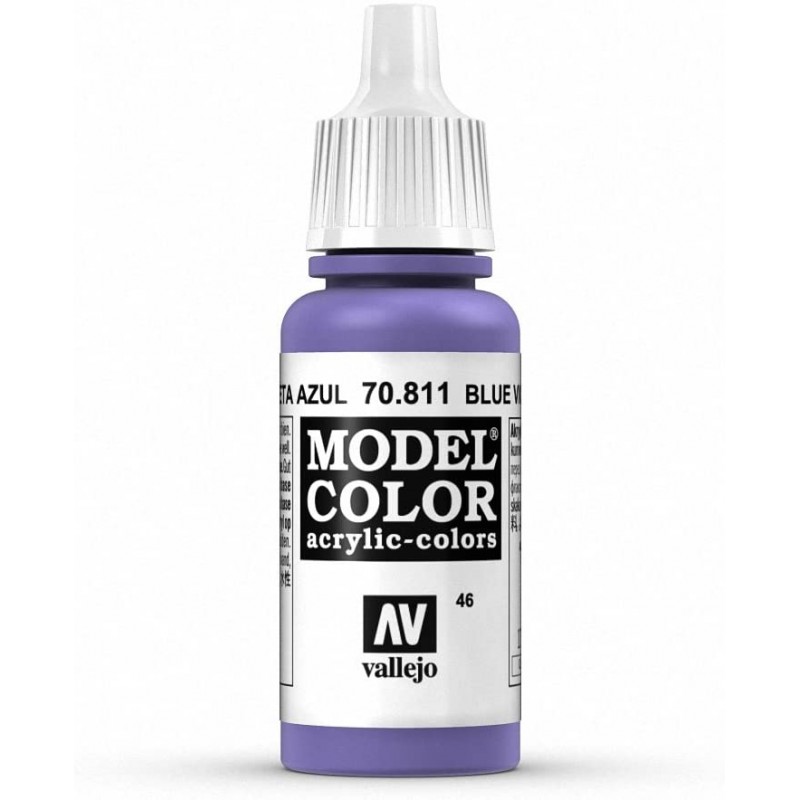 Prince August - Peinture acrylique - 811 - Violet bleuté - 17 ml