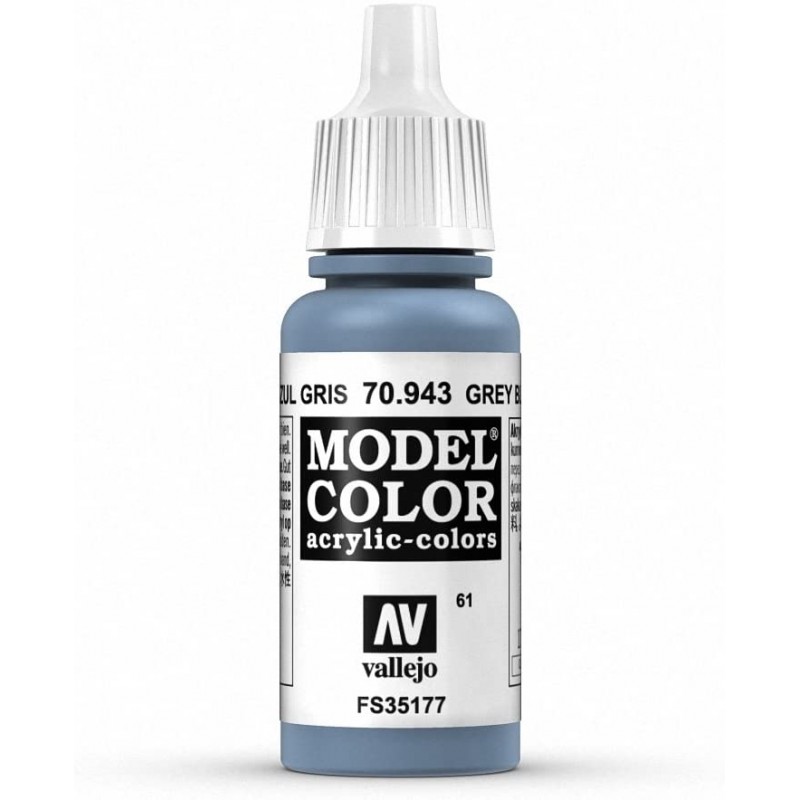 Prince August - Peinture acrylique - 943 - Gris bleu - 17 ml