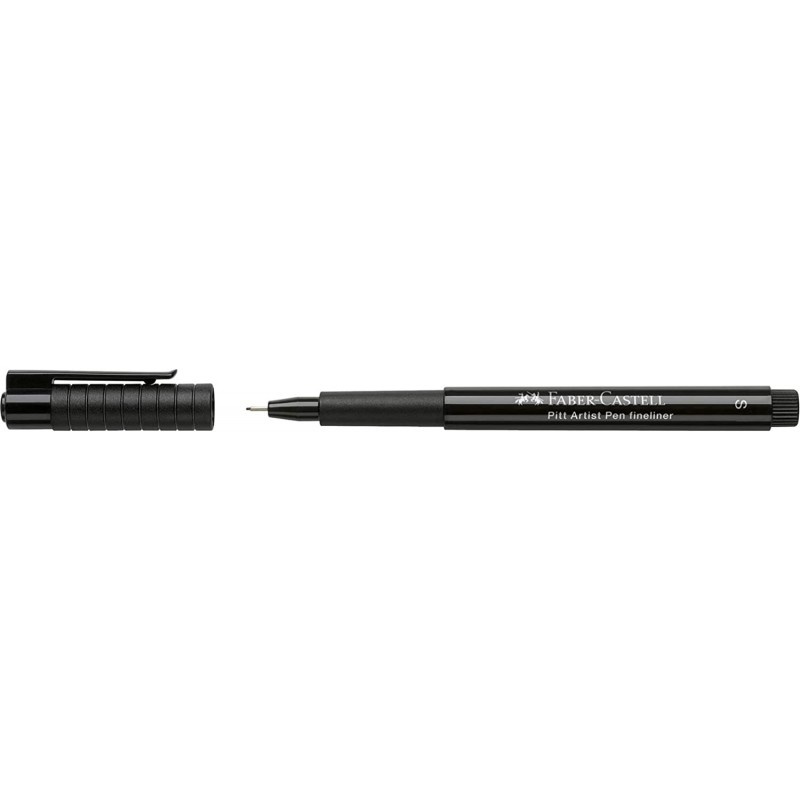 Faber-Castell - Beaux arts - Feutre pointe fine S 0.3mm - Noir