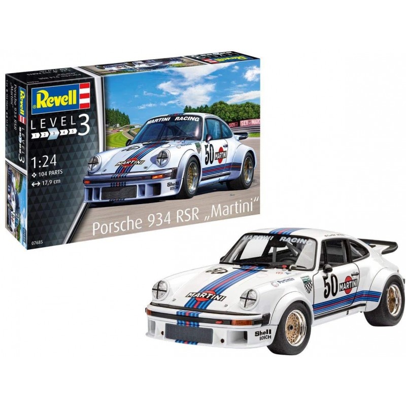 Revell - 7685 - Maquette Voiture - Porsche 934 rsr martini