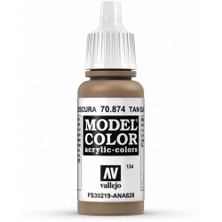 Prince August - Peinture acrylique - 874 - Terre foncée - 17 ml