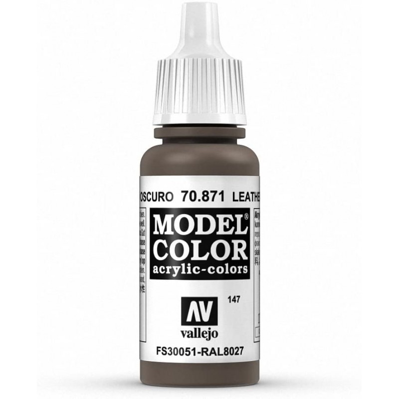 Prince August - Peinture acrylique - 871 - Cuir marron - 17 ml