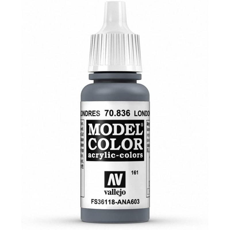 Prince August - Peinture acrylique - 836 - Gris foncé Londres - 17 ml