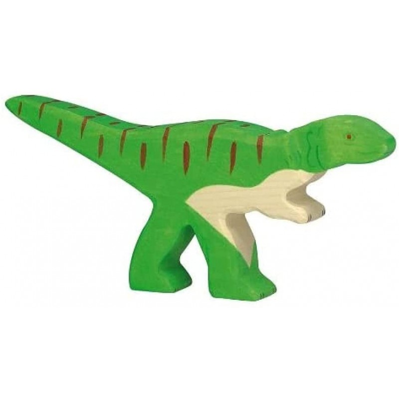 Holztiger - Figurine animal en bois - Dinosaure Allosaure