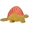 Holztiger - Figurine animal en bois - Dinosauer Dimétrodon