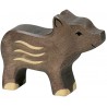 Holztiger - Figurine animal en bois - Marcassin