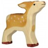 Holztiger - Figurine animal en bois - Faon