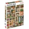 Piatnik - Puzzle - 1000 pièces - Pots de fleurs